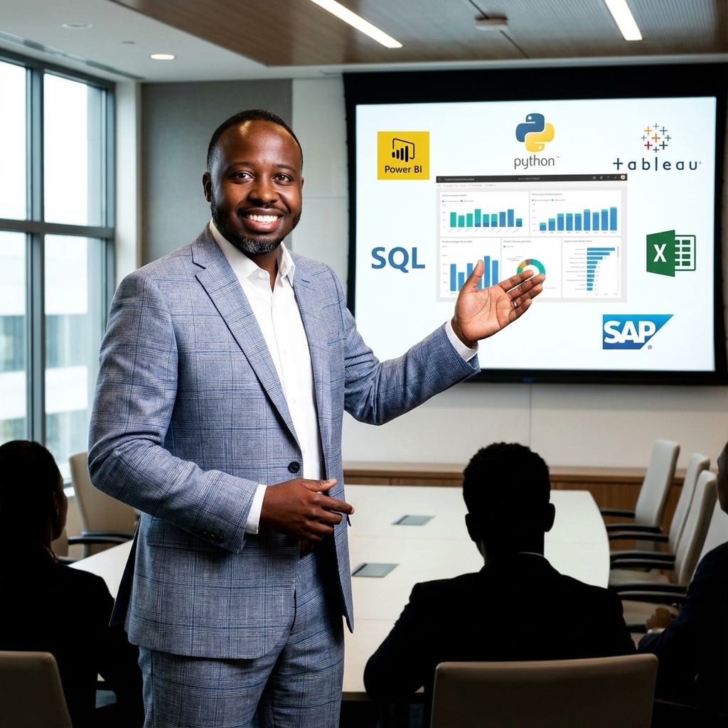 Masimba Ruwo Presenting Analytics Strategy